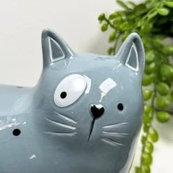 Darthome Limited Ceramic Blue Cat Money Box -Décor Dreams Shop IMG 5619 JPEG