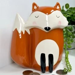 Darthome Limited Ceramic Fox Money Box -Décor Dreams Shop IMG 5636 JPEG