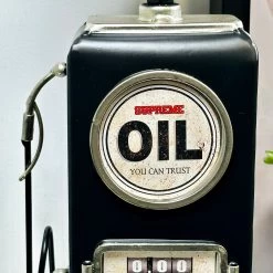 Darthome Limited Black Petrol Pump Table Clock -Décor Dreams Shop IMG 5699 JPEG
