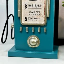 Darthome Limited Blue Petrol Pump Table Clock -Décor Dreams Shop IMG 5719 JPEG