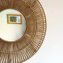 Darthome Limited Woven Paper Rope Wall Mirror 70cm X 70cm -Décor Dreams Shop IMG 5890 JPEG