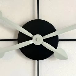 Darthome Limited Black Metal Skeleton 75cm Wall Clock -Décor Dreams Shop IMG 5912 JPEG