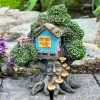 Darthome Limited Blue Fairy Treehouse Ornament -Décor Dreams Shop IMG 6452 JPEG