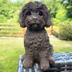 Darthome Limited Resin Gold Labradoodle Dog Ornament -Décor Dreams Shop IMG 6771.JPEG edited58