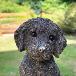 Darthome Limited Gold Cockapoo Dog Figure -Décor Dreams Shop IMG 6778.JPEG edited65