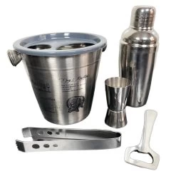 Darthome Limited Stainless Steel 5pc Cocktail Making Set -Décor Dreams Shop IMG 7232copy