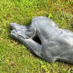 Darthome Limited Large Grey Content Dog Sculpture -Décor Dreams Shop IMG 8084 JPEG