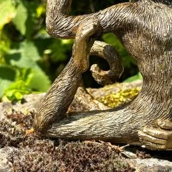 Darthome Limited Gold Yoga Monkey Figurine B -Décor Dreams Shop IMG 8829 JPEG