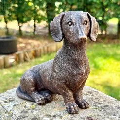 Darthome Limited Copper Daschund Figurine