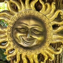 Darthome Limited Gold Jolly Sun Wall Plaque -Décor Dreams Shop IMG 8930 JPEG