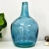 Darthome Limited Recycled Glass Large Teal Bottle Vase -Décor Dreams Shop IMG 9087 JPEG