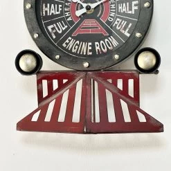 Darthome Limited Industrial Black Train Wall Clock -Décor Dreams Shop IMG 9215 JPEG