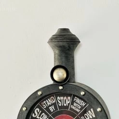 Darthome Limited Industrial Black Train Wall Clock -Décor Dreams Shop IMG 9216 JPEG