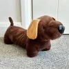 Darthome Limited Chocolate Brown Sausage Dog Doorstop