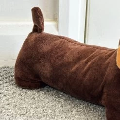 Darthome Limited Chocolate Brown Sausage Dog Doorstop -Décor Dreams Shop IMG 9298 JPEG