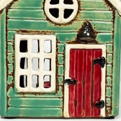 Darthome Limited Green Holiday House Candle Holder -Décor Dreams Shop IMG 9520 JPEG