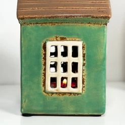 Darthome Limited Green Holiday House Candle Holder -Décor Dreams Shop IMG 9522 JPEG