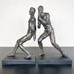 Darthome Limited Black Strong Men Bookends -Décor Dreams Shop IMG E0037 editedAC