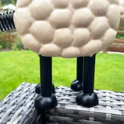 Darthome Limited Metal Timmy The Sheep Sculpture -Décor Dreams Shop IMG E0122 editedL