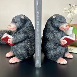 Darthome Limited Black Reading Mole Bookends 12 Darthome Limited Black Reading Mole Bookends -Décor Dreams Shop IMG E0136 editedW