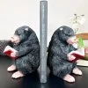 Darthome Limited Black Reading Mole Bookends 2 Darthome Limited Black Reading Mole Bookends -Décor Dreams Shop IMG E0143 editedAD