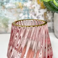 Darthome Limited Ribbed Glass Candle Holders Set Of 2 -Décor Dreams Shop IMG E0144 edited87