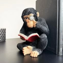 Darthome Limited Black Reading Monkey Bookends 12 Darthome Limited Black Reading Monkey Bookends -Décor Dreams Shop IMG E0147 editedAH