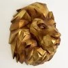 Darthome Limited Geometric Gold Lions Wall Head -Décor Dreams Shop IMG E0170 editedBB