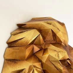 Darthome Limited Geometric Gold Lions Wall Head -Décor Dreams Shop IMG E0176 editedBH
