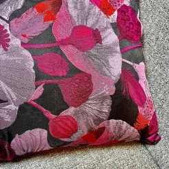 Darthome Limited Square Pink Poppy Cushion -Décor Dreams Shop IMG E0197 edited120
