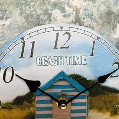Darthome Limited Beach Hut Round Wall Clock 20cm -Décor Dreams Shop IMG E0359 edited32