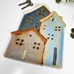 Darthome Limited Ceramic Tall Cottage Houses Decorative Plate -Décor Dreams Shop IMG E0377 edited41