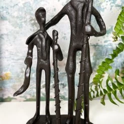 Darthome Limited Cast Iron Fishing Father & Son Sculpture -Décor Dreams Shop IMG E0386 edited49