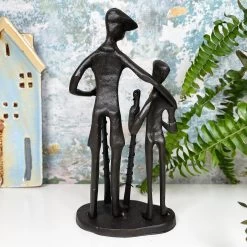 Darthome Limited Cast Iron Fishing Father & Son Sculpture -Décor Dreams Shop IMG E0389 edited52