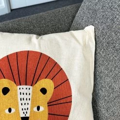 Darthome Limited Safari Childrens Cushion - Lion -Décor Dreams Shop IMG E0425