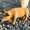 Darthome Limited Rust Cast Iron Pig Garden Statue 31cm -Décor Dreams Shop IMG E0433