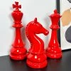 Darthome Limited 3pc Red Giant Chess Statues -Décor Dreams Shop IMG E0494
