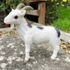 Darthome Limited White Goat Garden Ornament 20cm 2 Darthome Limited White Goat Garden Ornament 20cm -Décor Dreams Shop IMG E0504 editedIP