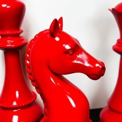 Darthome Limited 3pc Red Giant Chess Statues 20 Darthome Limited 3pc Red Giant Chess Statues -Décor Dreams Shop IMG E0507