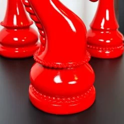 Darthome Limited 3pc Red Giant Chess Statues 22 Darthome Limited 3pc Red Giant Chess Statues -Décor Dreams Shop IMG E0509