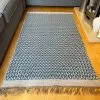 Darthome Limited Blue Geometric Living Room Rug 90x150cm -Décor Dreams Shop IMG E0521 edited135