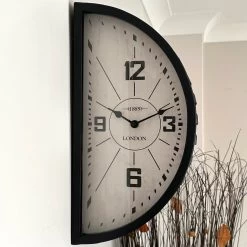 Darthome Limited Industrial Double Sided Railway Clock -Décor Dreams Shop IMG E0639
