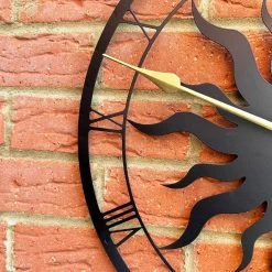 Darthome Limited Sun & Moon Silhouette Outdoor Wall Clock -Décor Dreams Shop IMG E0671 4832adf3 0fea 416a 8c33 69af162b5c78
