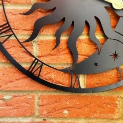 Darthome Limited Sun & Moon Silhouette Outdoor Wall Clock -Décor Dreams Shop IMG E0672 5a32e3c8 624a 4aef 9f51 8cf214b12ef0