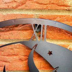 Darthome Limited Sun & Moon Silhouette Outdoor Wall Clock -Décor Dreams Shop IMG E0674