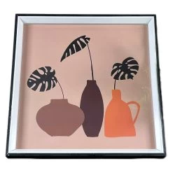 Darthome Limited Monstera Vase Framed Print -Décor Dreams Shop IMG E0815 edited66copy