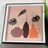 Darthome Limited Monstera Vase Framed Print -Décor Dreams Shop IMG E0816 edited67