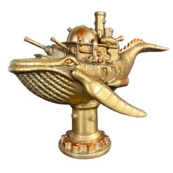 Darthome Limited Steampunk Battleship Whale Ornament -Décor Dreams Shop IMG E0936copy