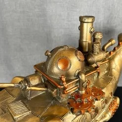 Darthome Limited Steampunk Battleship Whale Ornament -Décor Dreams Shop IMG E0938