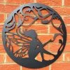 Darthome Limited Black Sitting Fairy Silhouette Garden Wall Art -Décor Dreams Shop IMG E0957 edited147